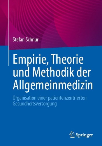 Buchcover und Innenansicht für das Buch: Empirie, Theorie und Methodik der Allgemeinmedizin