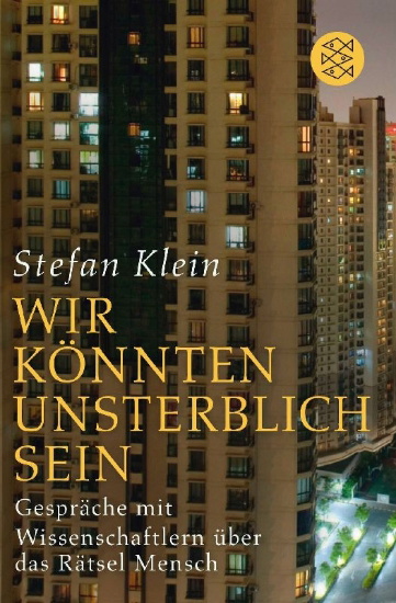 Buchcover und Innenansicht für das Buch: »Wir könnten unsterblich sein«