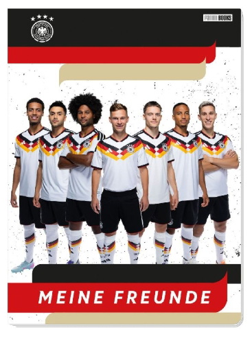 Buchcover und Innenansicht für das Buch: DFB: Meine Freunde