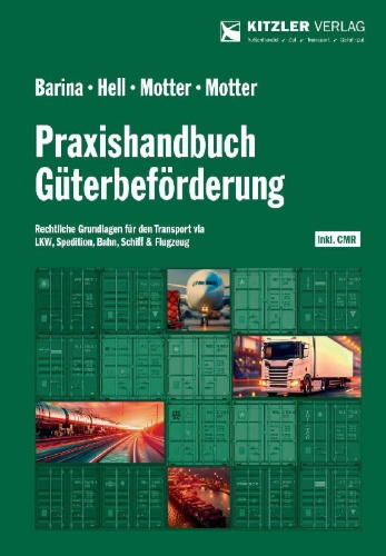 Buchcover und Innenansicht für das Buch: Praxishandbuch Güterbeförderung