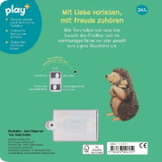 Buchcover und Innenansicht für das Buch: Play+ Mein Geschichten-Buch Ich hab dich lieb! - ab 2 Jahre