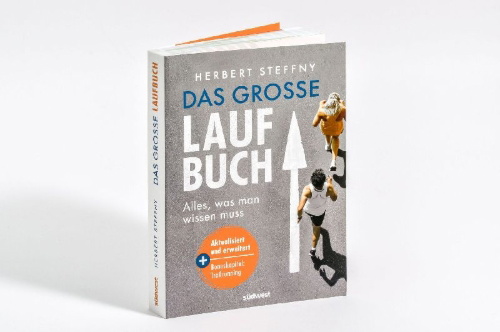 Buchcover und Innenansicht für das Buch: Das große Laufbuch