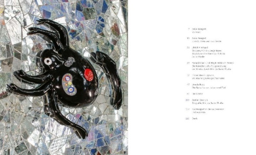 Buchcover und Innenansicht für das Buch: Niki de Saint Phalle. Die Grotte