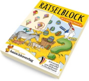 Buchcover und Innenansicht für das Buch: Rätselblock ab 4 Jahre - Band 3