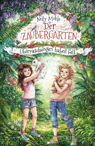Buchcover und Innenansicht für das Buch: Der Zaubergarten - Überraschungen haben Fell