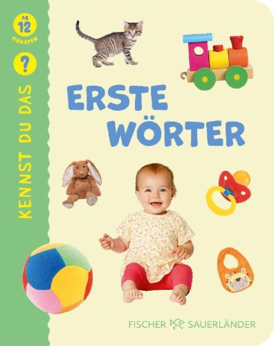 Buchcover und Innenansicht für das Buch: Kennst du das? Erste Wörter