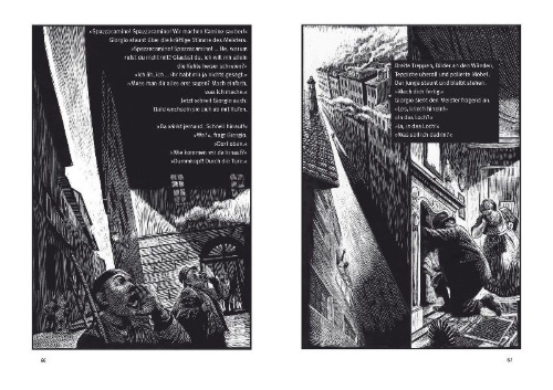 Buchcover und Innenansicht für das Buch: Die Schwarzen Brüder