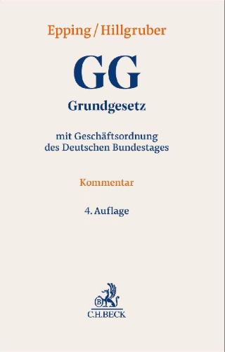 Buchcover und Innenansicht für das Buch: Grundgesetz. GG