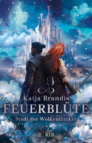 Buchcover und Innenansicht für das Buch: Feuerblüte - Stadt der Wolkentrinker