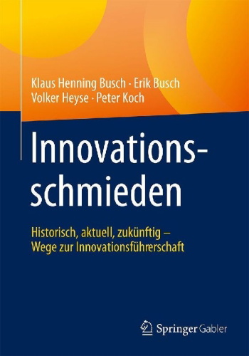 Buchcover und Innenansicht für das Buch: Innovationsschmieden