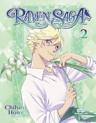 Buchcover und Innenansicht für das Buch: Raven Saga, Vol. 2