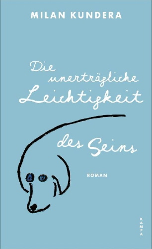 Buchcover und Innenansicht für das Buch: L'insoutenable légèreté de l'être