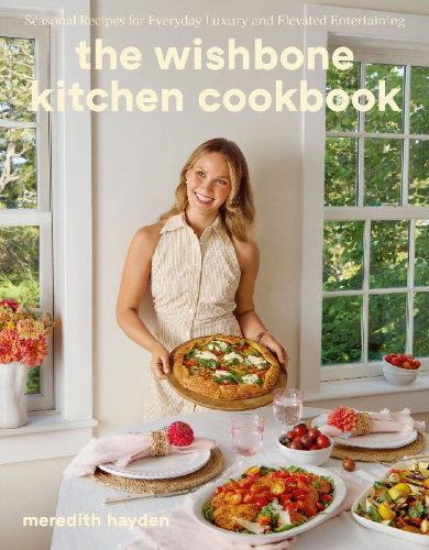 Buchcover und Innenansicht für das Buch: The Wishbone Kitchen