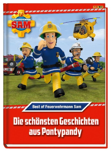 Buchcover und Innenansicht für das Buch: Feuerwehrmann Sam: Best of Feuerwehrmann Sam: Die schönsten Geschichten aus Pontypandy