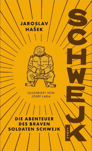 Buchcover und Innenansicht für das Buch: Osudy dobrého vojáka ¿vejka za sv¿tové války
