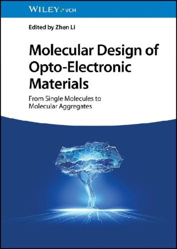 Buchcover und Innenansicht für das Buch: Molecular Design of Opto-Electronic Materials