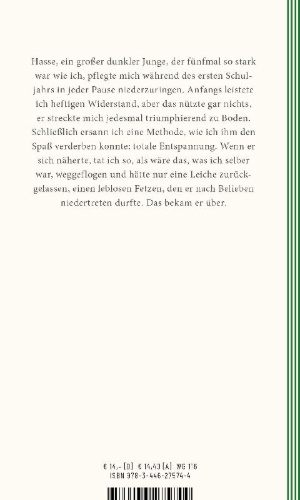 Buchcover und Innenansicht für das Buch: Die Erinnerungen sehen mich