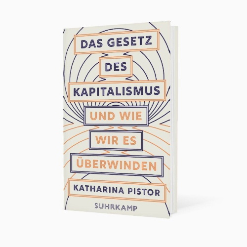 Buchcover und Innenansicht für das Buch: The Law of Capitalism and How to Transform It