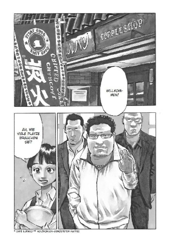 Buchcover und Innenansicht für das Buch: Shimazaki in the Land of Peace 06