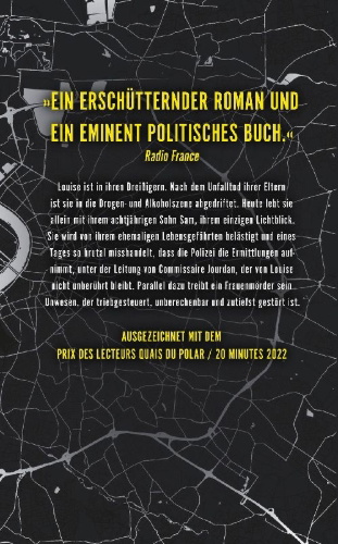Buchcover und Innenansicht für das Buch: Traverser la nuit