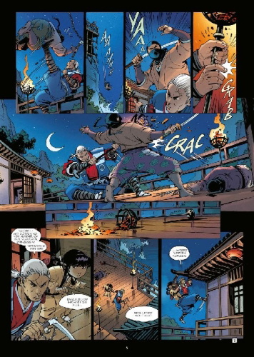 Buchcover und Innenansicht für das Buch: Samurai Legendes 9