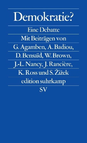 Buchcover und Innenansicht für das Buch: Démocratie, dans quel état?