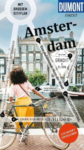 Buchcover und Innenansicht für das Buch: DUMONT direkt Reiseführer Amsterdam