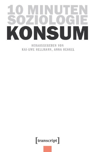 Buchcover und Innenansicht für das Buch: 10 Minuten Soziologie: Konsum