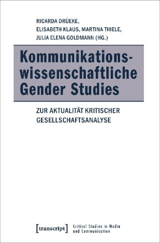 Buchcover und Innenansicht für das Buch: Kommunikationswissenschaftliche Gender Studies
