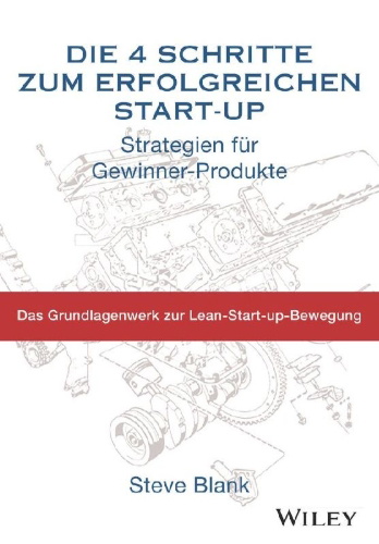 Buchcover und Innenansicht für das Buch: Die 4 Schritte zum erfolgreichen Start-up