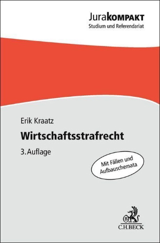 Buchcover und Innenansicht für das Buch: Wirtschaftsstrafrecht