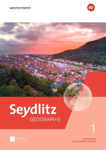 Buchcover und Innenansicht für das Buch: Seydlitz Geographie. Schulbuch 1. Für Gymnasien in Baden-Württemberg
