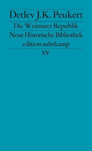 Buchcover und Innenansicht für das Buch: Die Weimarer Republik