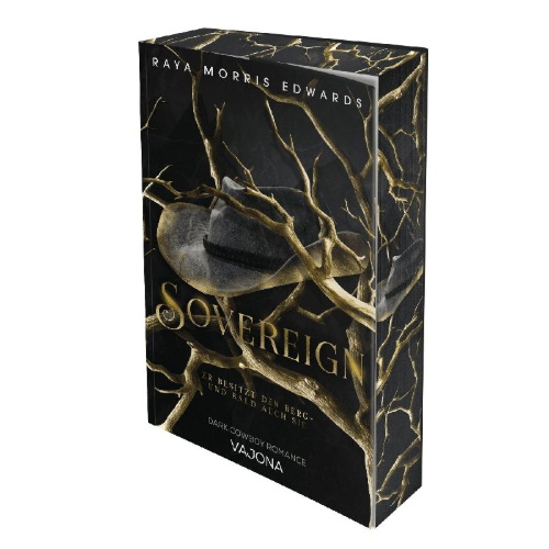 Buchcover und Innenansicht für das Buch: Sovereign: A Dark Cowboy Romance