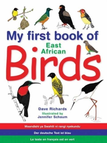 Buchcover und Innenansicht für das Buch: My First Book: East African Birds