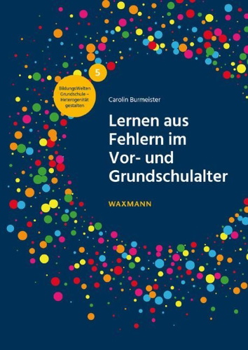Buchcover und Innenansicht für das Buch: Lernen aus Fehlern im Vor- und Grundschulalter
