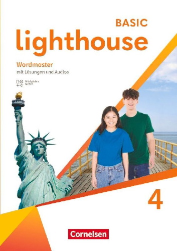 Buchcover und Innenansicht für das Buch: Lighthouse Band 4: 8. Schuljahr - Basic Edition - Wordmaster mit Lösungen und Audios