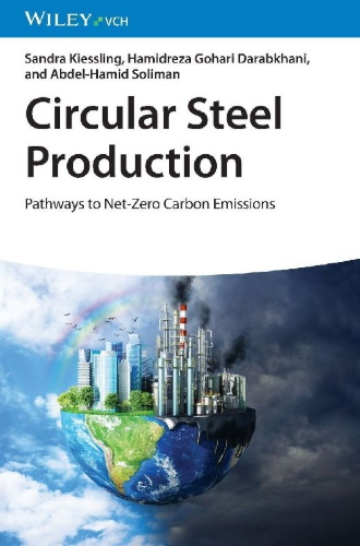 Buchcover und Innenansicht für das Buch: Circular Steel Production