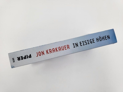 Buchcover und Innenansicht für das Buch: In eisige Höhen