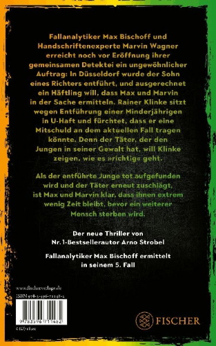 Buchcover und Innenansicht für das Buch: Mörderfinder - Das Muster des Bösen