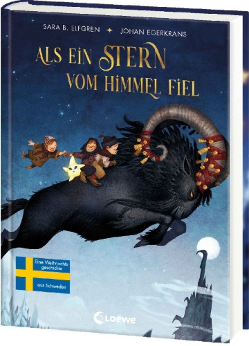 Buchcover und Innenansicht für das Buch: Julstjärnan