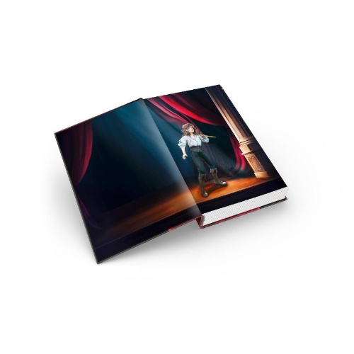 Buchcover und Innenansicht für das Buch: A Stage set For Villains