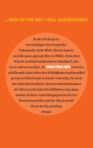 Buchcover und Innenansicht für das Buch: Spaß muss sein
