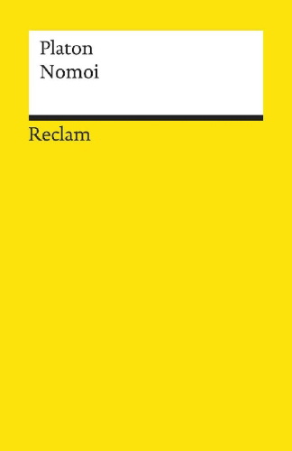 Buchcover und Innenansicht für das Buch: Nomoi