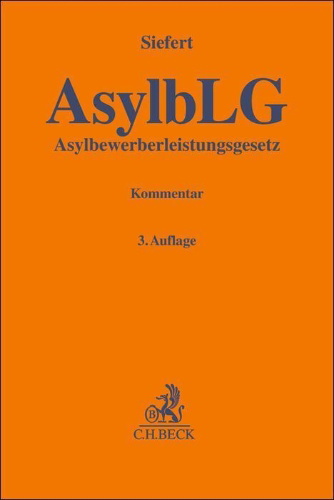 Buchcover und Innenansicht für das Buch: Asylbewerberleistungsgesetz. AsylbLG