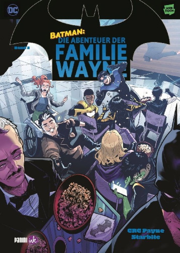 Buchcover und Innenansicht für das Buch: Batman: Wayne Family Adventures #26-#51