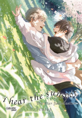 Buchcover und Innenansicht für das Buch: Hidamari ga Kikoeru: Shunkashuutou
