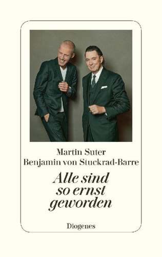 Buchcover und Innenansicht für das Buch: Alle sind so ernst geworden