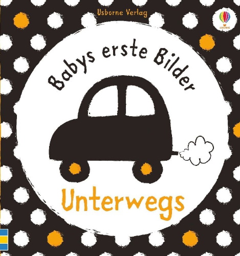 Buchcover und Innenansicht für das Buch: Babys erste Bilder: Unterwegs