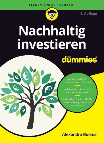 Buchcover und Innenansicht für das Buch: Nachhaltig investieren für Dummies